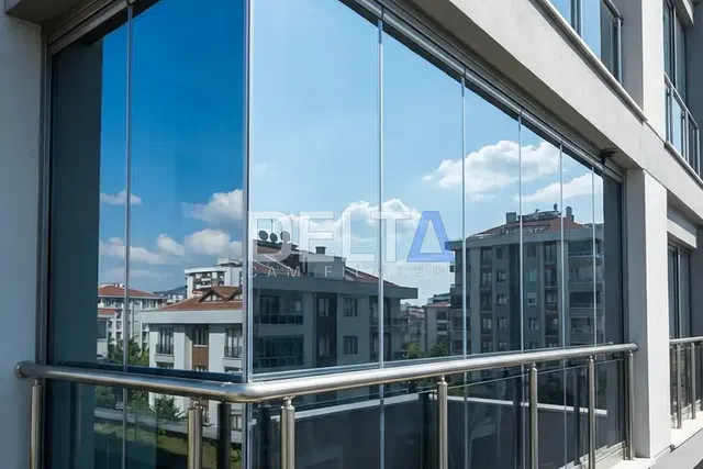 Apartman Aynalı Cam Filmi Uygulamasısı - içeriyi göstermeyen cam filmi İstanbul uygulama örneği