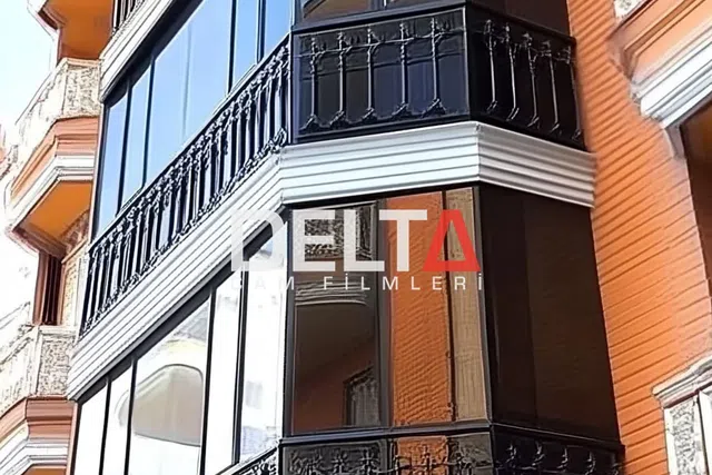 Balkon Cam Filmi Uygulamasısı - içeriyi göstermeyen cam filmi İstanbul uygulama örneği