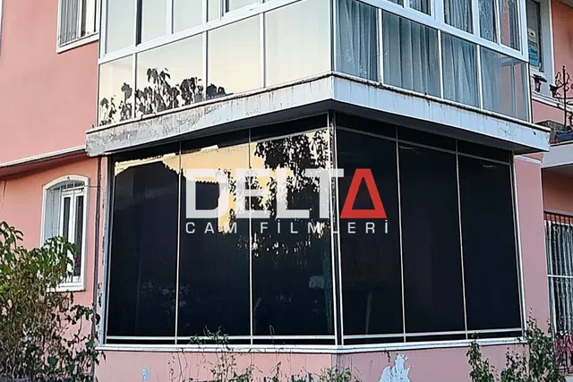 Balkon Cam Filmi Uygulamasısı - içeriyi göstermeyen cam filmi İstanbul uygulama örneği