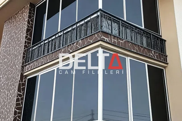 Balkon Cam Filmi Uygulamasısı - içeriyi göstermeyen cam filmi İstanbul uygulama örneği