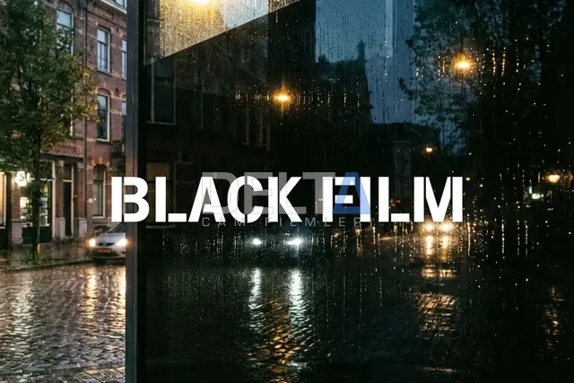 Oda Penceresi Siyah Tonlu Cam Filmi Uygulamasısı - içeriyi göstermeyen cam filmi İstanbul uygulama örneği