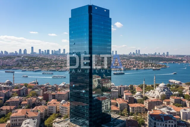 Bina Cam Filmi İstanbul Skyline Uygulaması - içeriyi göstermeyen cam filmi İstanbul uygulama örneği