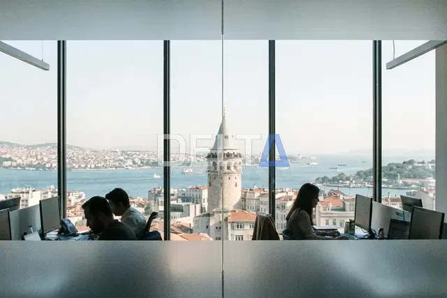 Ofis Piksel Desenli Kumlama Folyo Uygulaması - içeriyi göstermeyen cam filmi İstanbul uygulama örneği