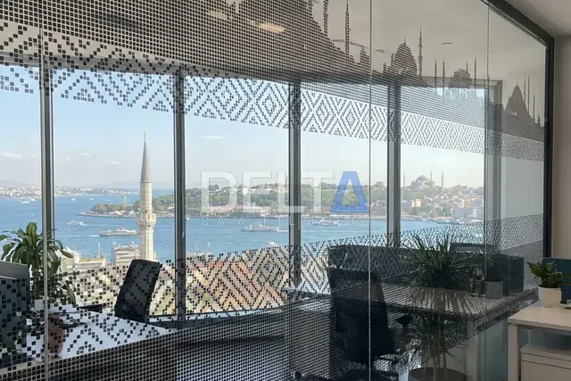 Ofis Piksel Desenli Kumlama Folyo Uygulaması - içeriyi göstermeyen cam filmi İstanbul uygulama örneği