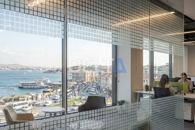 Ofis Piksel Desenli Kumlama Folyo Uygulaması - içeriyi göstermeyen cam filmi İstanbul uygulama örneği